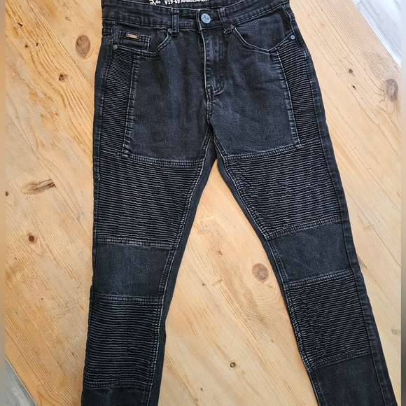 Versace 19-69 Moto Skinny Jeans - Picture 2 of 10